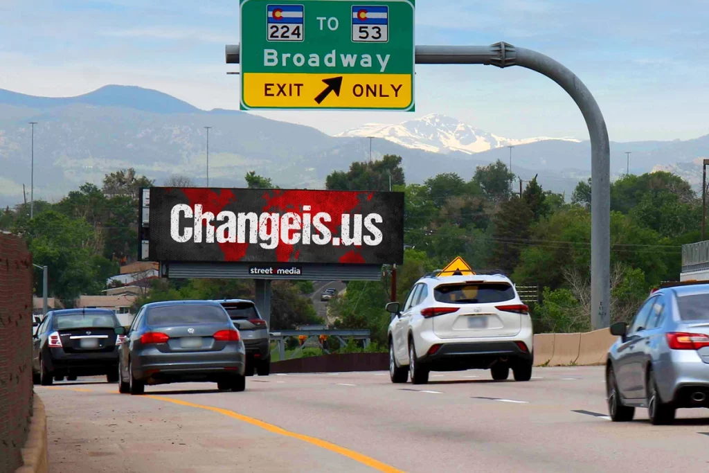 Digital Billboard Advertising - Climate Change