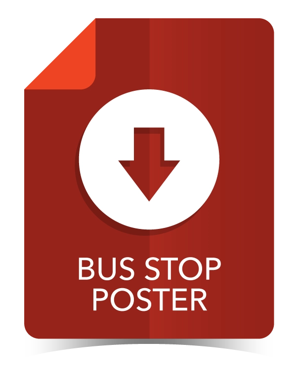 Template BusStopPoster