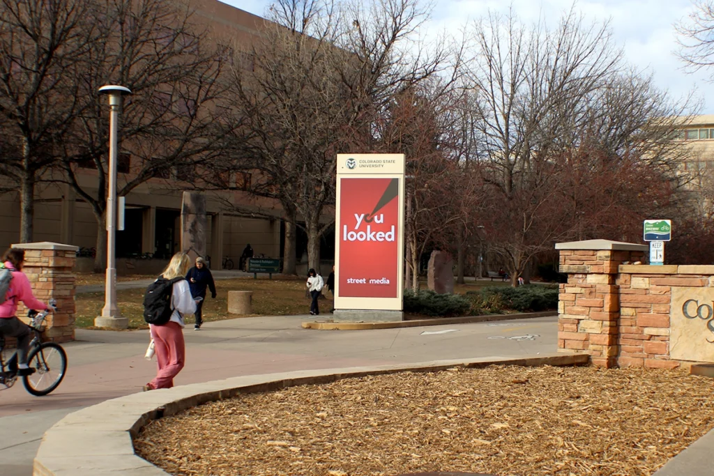 Digital billboard advertising in Fort Collins, Colorado