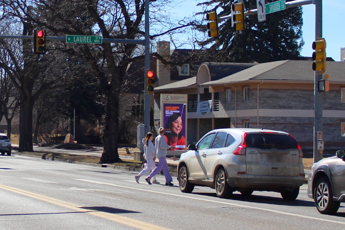 Digital billboard advertising in Fort Collins, Colorado