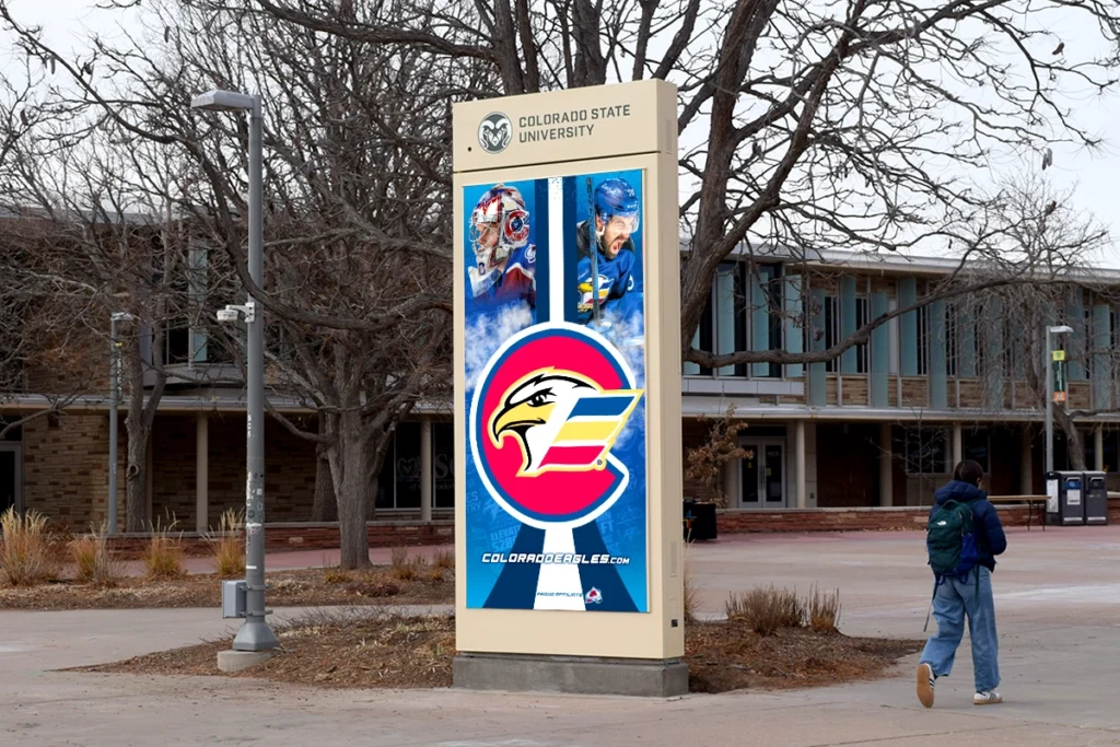 Digital billboard advertising in Fort Collins, Colorado