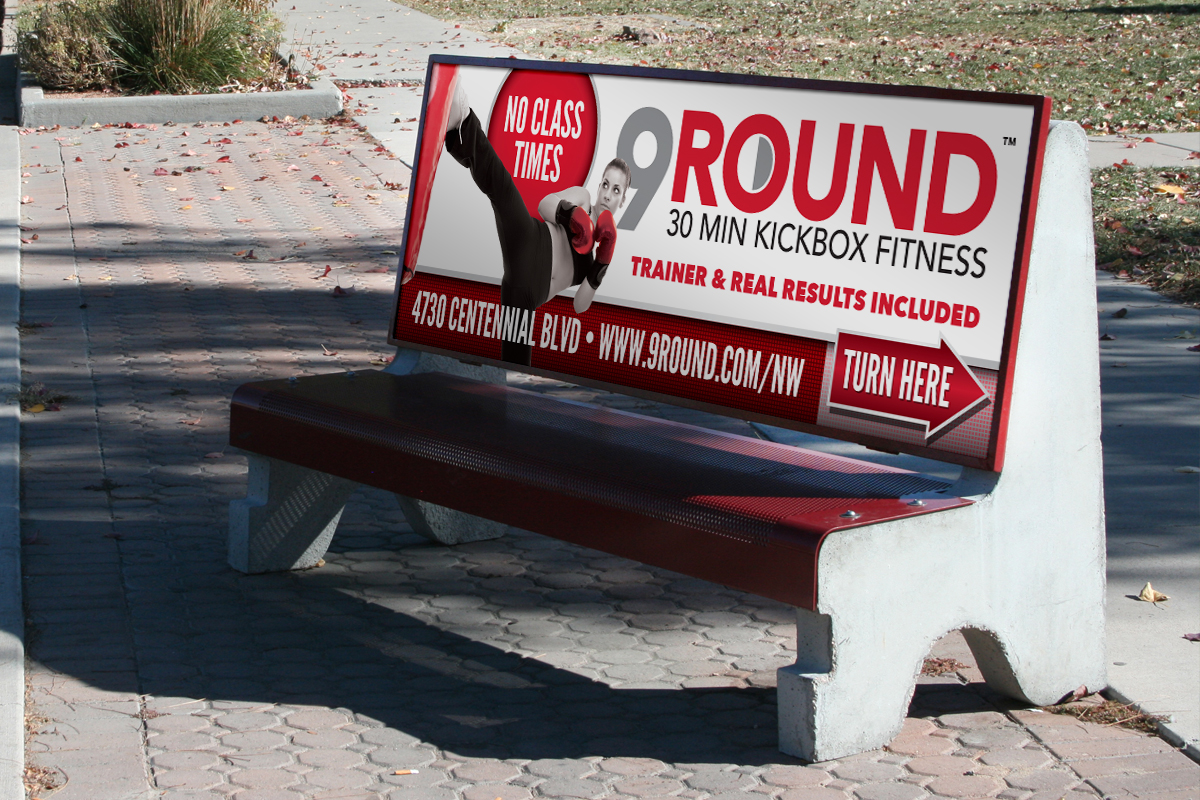 Bench Advertising Street Media Group